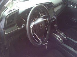 2017 HONDA CIVIC, BLACK, EX-L MODEL, 1.5L TURBO, AT.   A26333